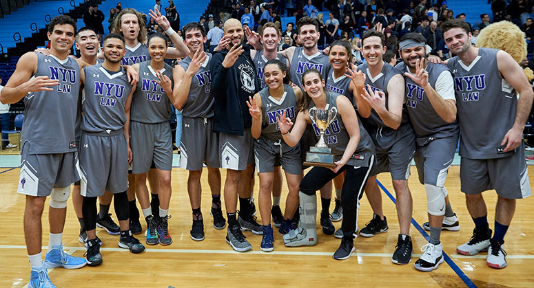 The NYU Law 2019 Dean's Cup team