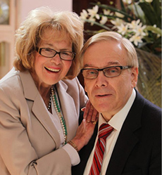 Portrait of Jay and Linda Grunin