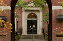 Doors of Vanderbilt Hall courtyard