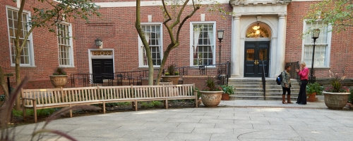 Vanderbilt Hall courtyard