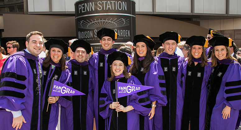 At Commencement and Convocation, members of the Class of 2017 celebrate  their NYU Law journey | NYU School of Law