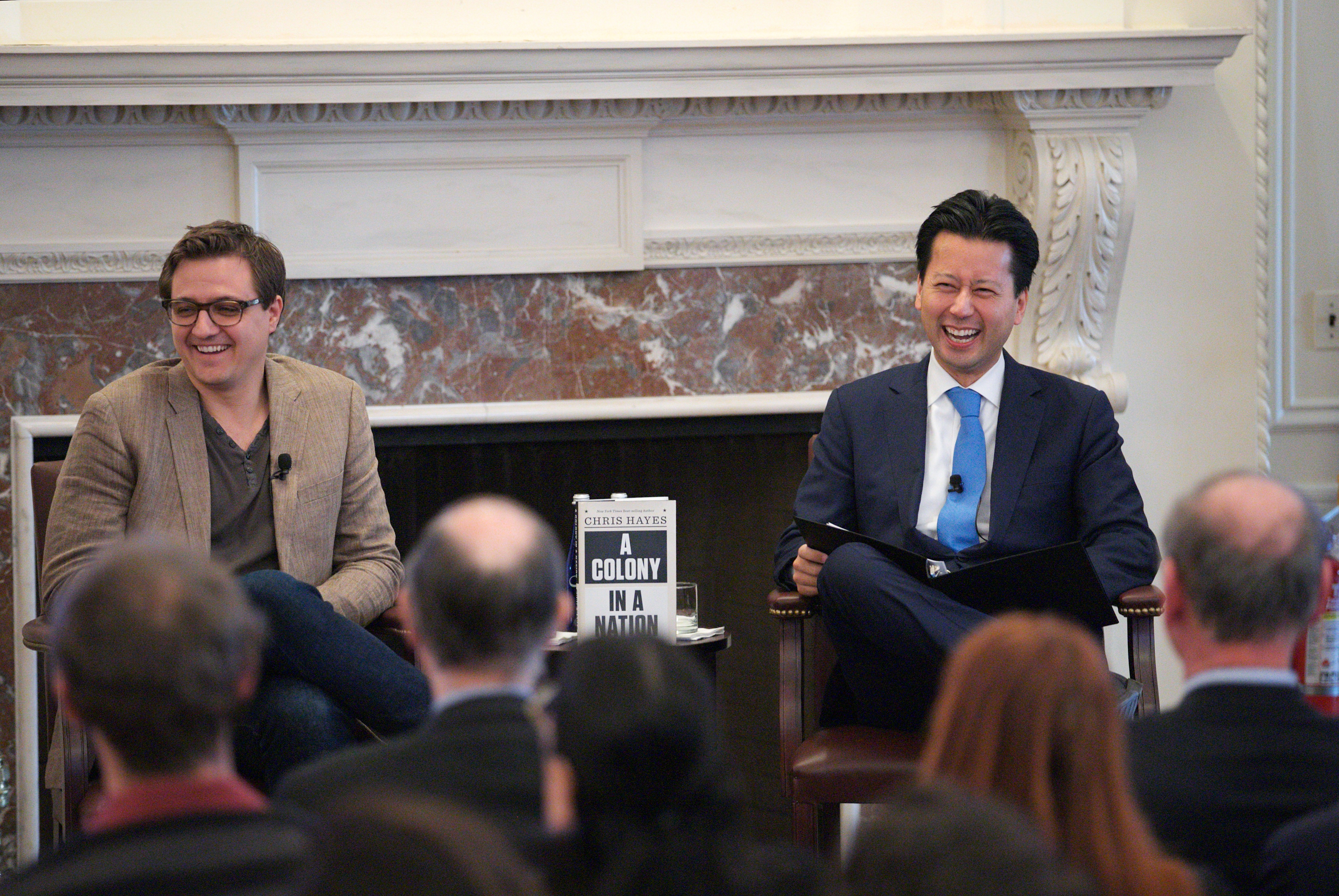 Chris Hayes and Professor Kenji Yoshino discuss Hayes' new book, A Colony in a Nation