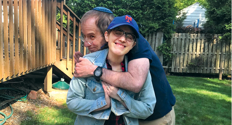 Jordana Palgon ’20 with her father, Ira Palgon ’87