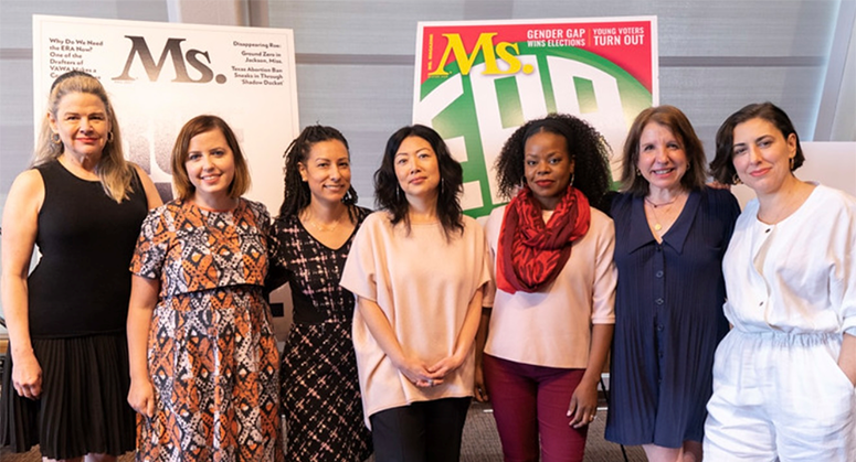 Victoria Nourse, Irin Carmon, Ria Tabacco-Mar '08, Chisun Lee, Dr. Jamila Perritt, Jennifer Weiss-Wolf, Jessica Valenti