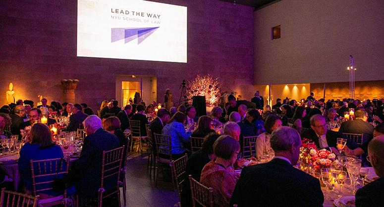 Weinfeld Gala 2019 at Metropolitan Museum of Art dinner tables