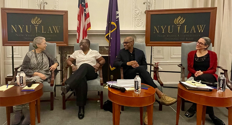 Peggy Cooper Davis, Kimberly Mutcherson, Aderson Francois, and Serena Mayeri