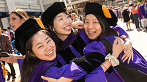 3 NYU Law women graduates