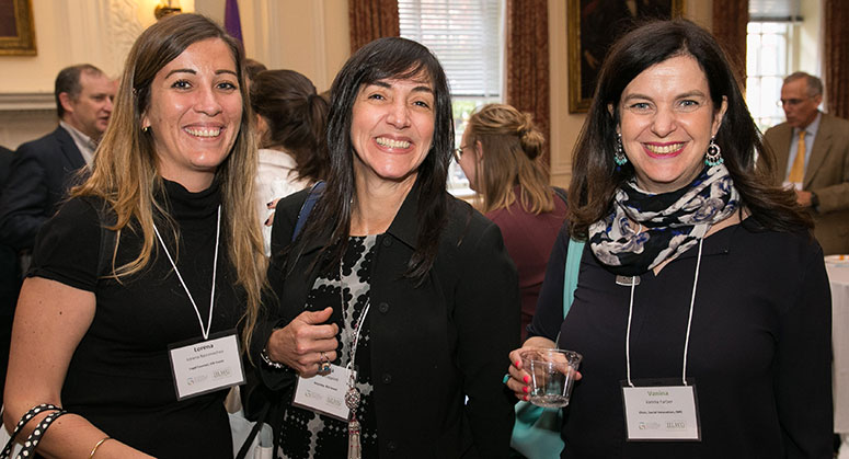 Participants at the conference posing together