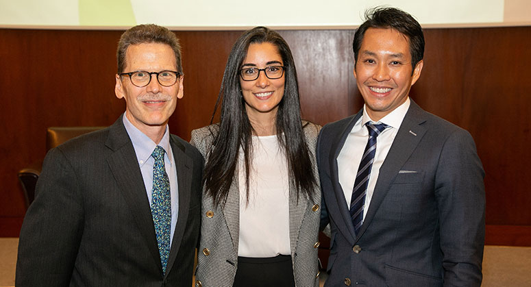 Carolina Henriquez-Schmitz with Conference Organizers