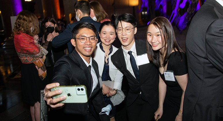 Attendees at Weinfeld Gala