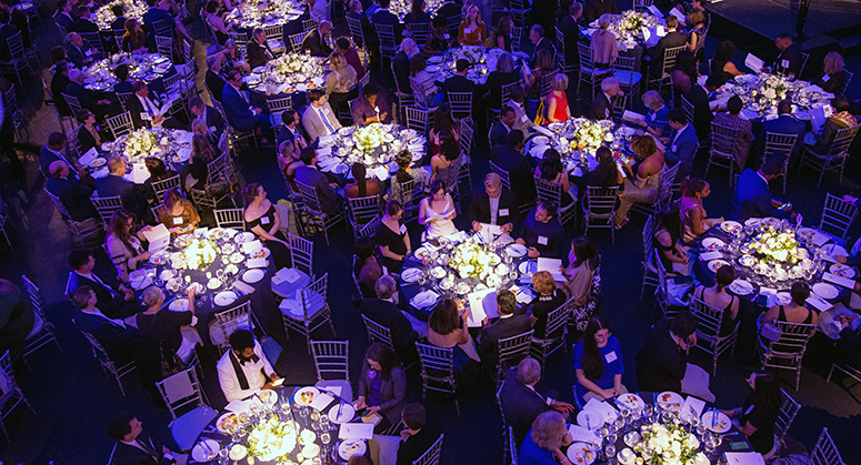 Attendees at Weinfeld Gala