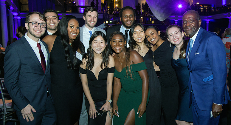 Attendees at Weinfeld Gala