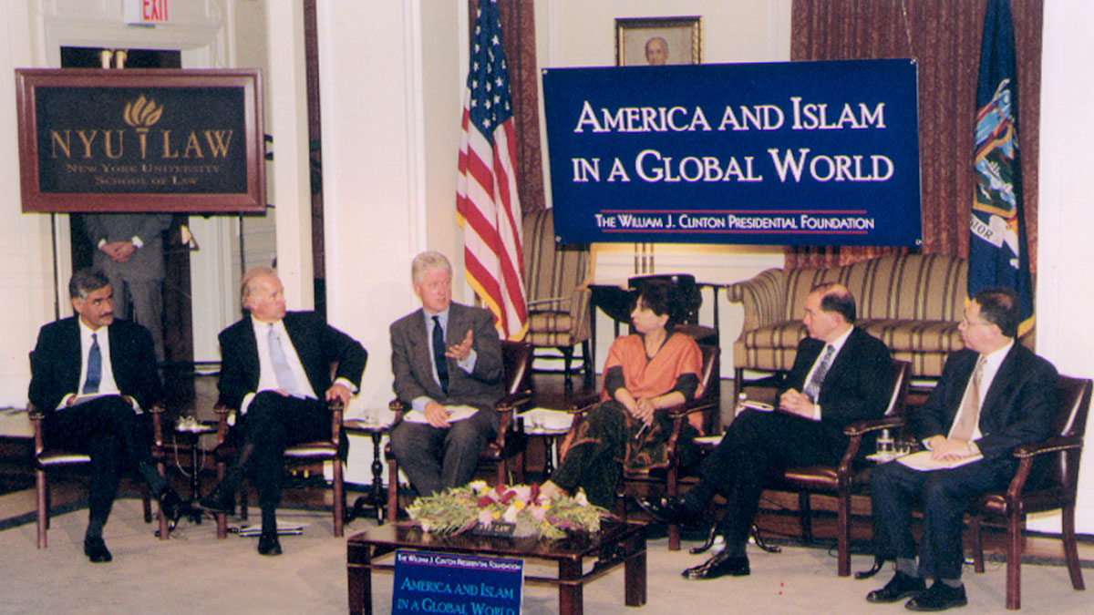 Panel discussion at "America and Islam in a Global World" conference