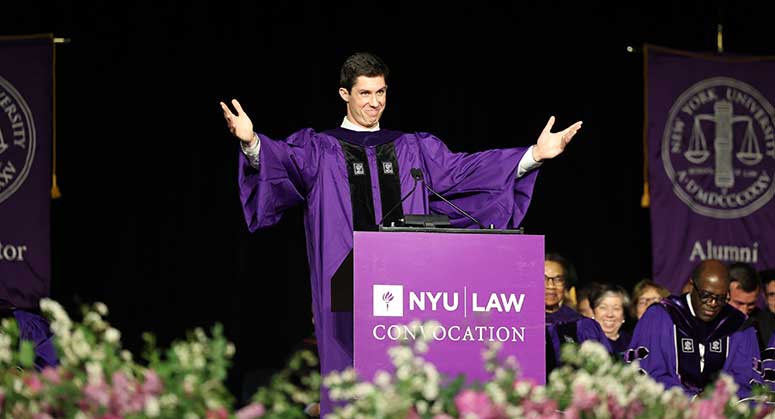 Student Speaker Walker Schulte Schneider ’23 at Convocation