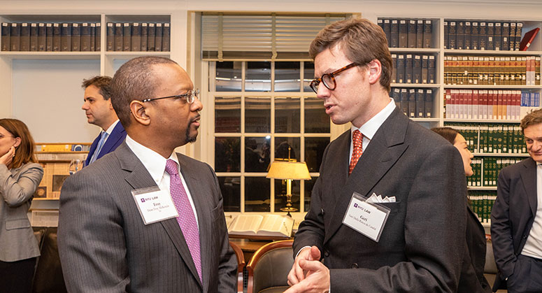 Dean Troy McKenzie (Left) and Geri Della Rocca de Candal