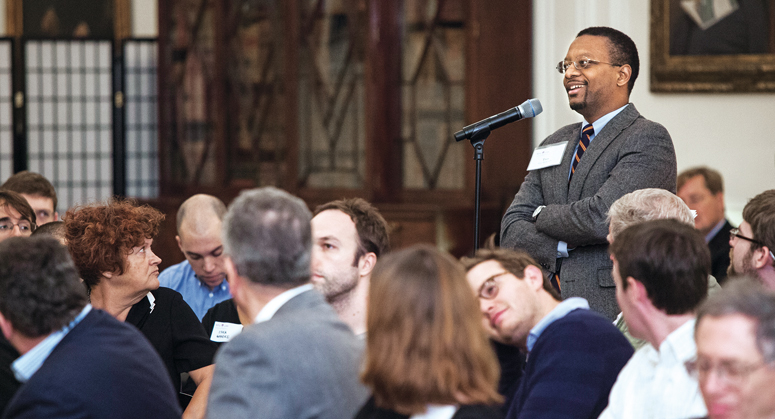 Troy McKenzie '00 at the 2015 Hayek Lecture