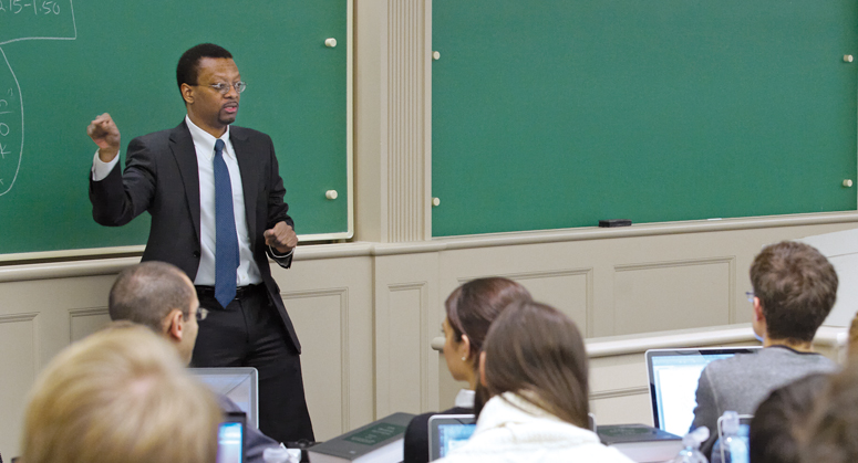 Troy McKenzie '00 teaching