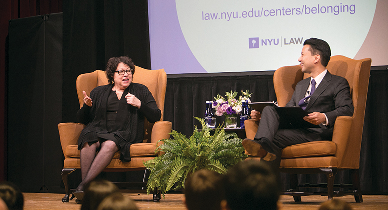 Justice Sonia Sotomayor and Kenji Yoshino