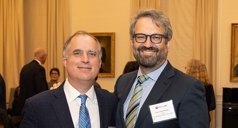 Principal Associate Deputy Attorney General Marshall Miller and Judge Jesse Furman.