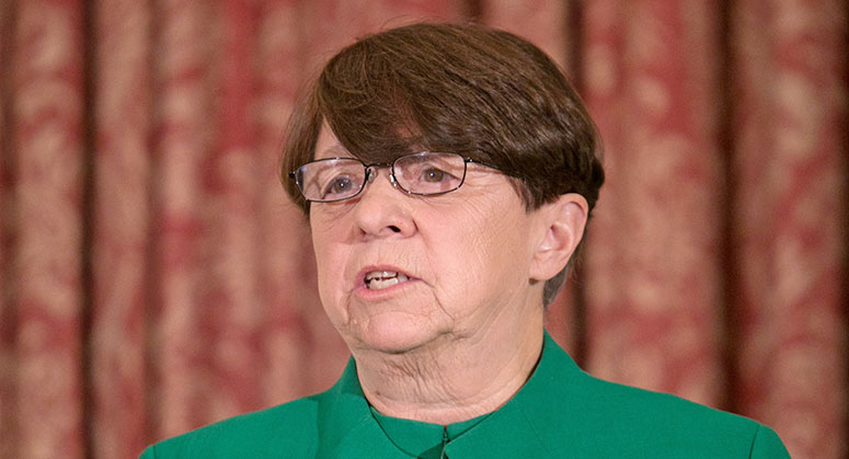 Mary Jo White speaking