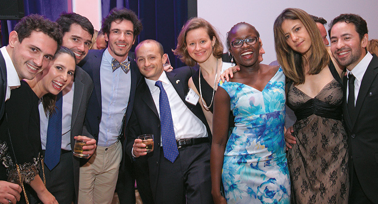 NYU Law alumni together at the 2018 NYU Law Reunion 