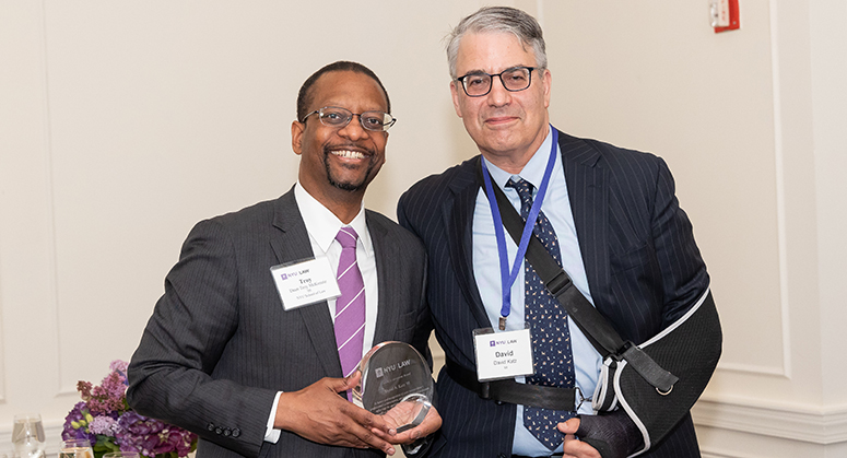 Dean Troy McKenzie ’00 and David Katz ’88, Reunion 2023