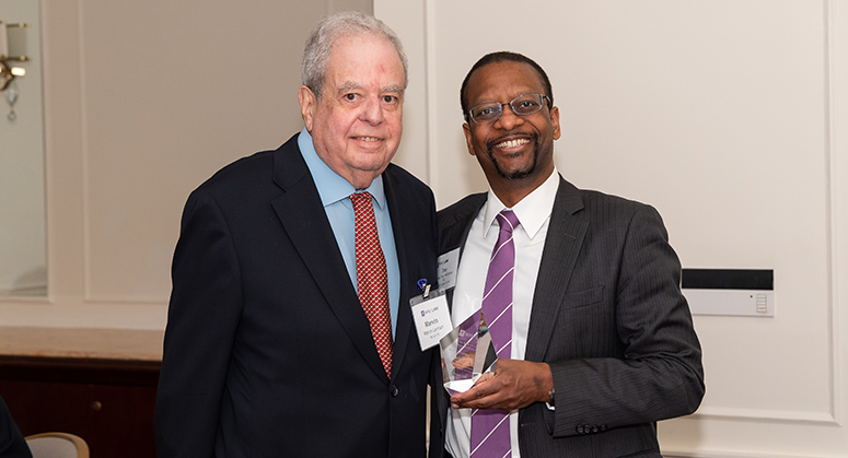 Marvin Lerman ’65, LLM ’70 and Dean Troy McKenzie ’00