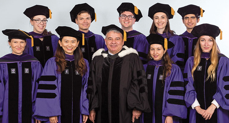 Hauser Global Law Scholars: Kaitlin Owens, Jan Petrov, Alec Nevis Dawson, Grace Watson Keesing, Marco Dell’Erba, Monika Leszczynska, Na Lu, Brigitte Leal Vásquez, and Kresimira Kruslin with Professor José Alvarez