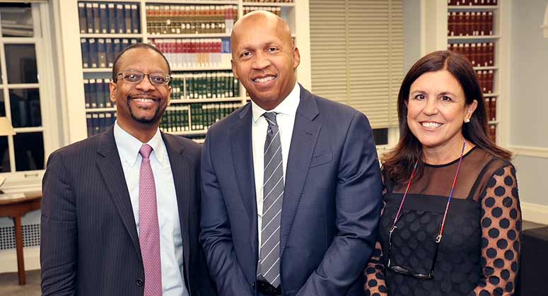 Troy McKenzie, Bryan Stevenson, and Georgina Dopico 