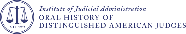 Oral History of Distinguished American Judges