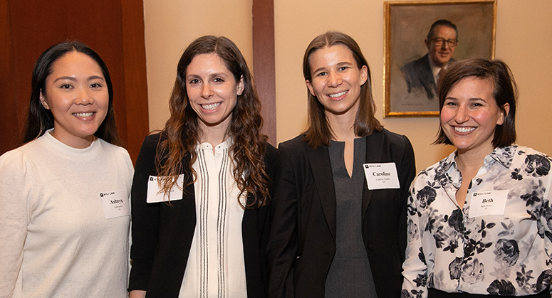 Law Women reception attendees