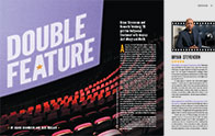 Double Feature magazine spread