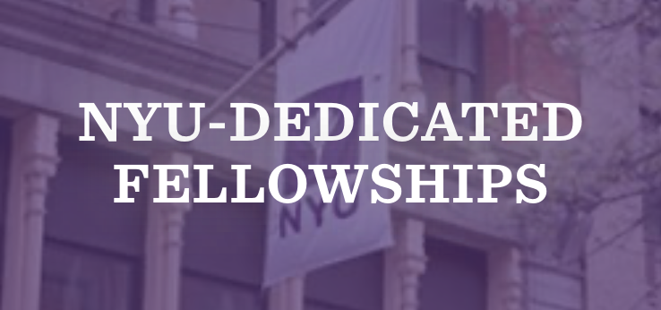 NYU-Dedicated Fellowships