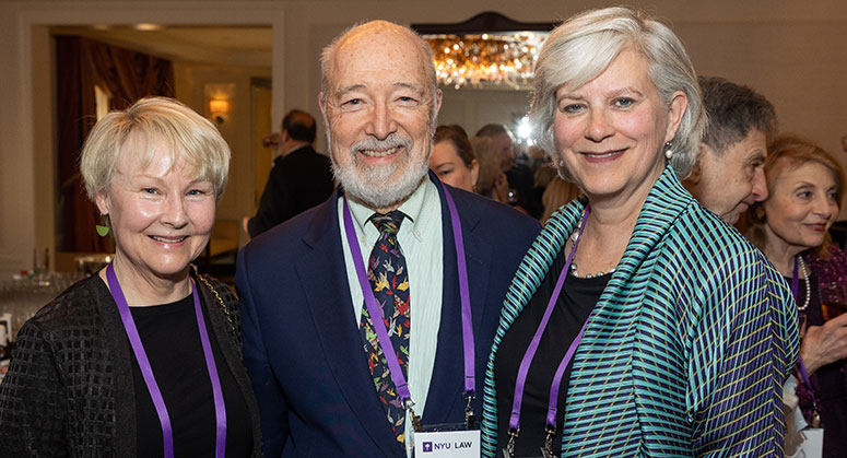 alumni at 2022 NYU Law Reunion