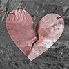 A broken (paper) heart