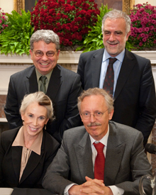 José E. Alvarez, Luis Moreno Ocampo, Catharine A. MacKinnon, Piet de Klerk