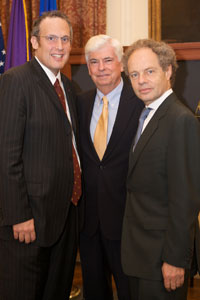 Photo of Alan rechtschaffen, Chris Dodd, Richard Revesz