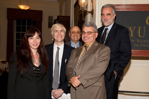 Photo of Gabriella Blum, David Tolbert, James Jacobs, José Alvarez, Luis-Moreno-Ocampo