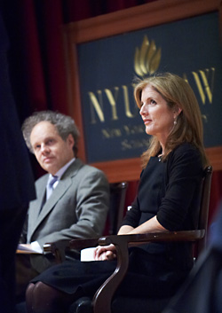 Richard Revesz and Caroline Kennedy