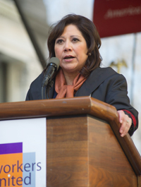 U.S. Labor Secretary Hilda Solis