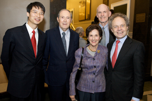 Winston Ma, Gustave Hauser, Rita Hauser, Richard Stewart, Richard Revesz