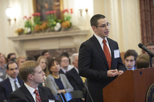 Paul Brachman '13 and Zachary Briers '12