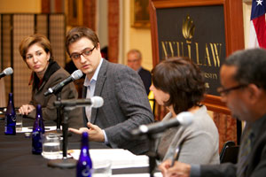 Anne-Marie Slaughter, Chris Hayes, Elisa Massimino, Vincent Warren