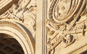 Detail of Washington Square Arch
