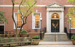 Front door of Vanderbilt Hall