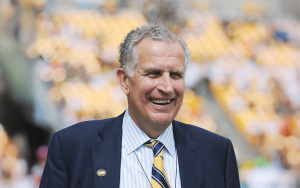 Paul Tagliabue in sports stadium