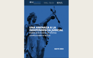 This is a report about judicial reform in Mexico
