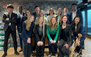 Group of SE-SL students visiting Amsterdam.