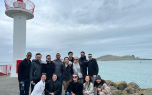 Group of SE-SL students visiting Dublin.