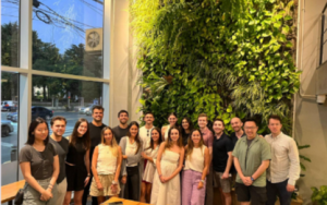 Group of SE-SL students visiting Buenos Aires.